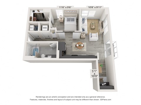 601 N 12th St Studio-2 Beds Apartment for Rent - Photo Gallery 42